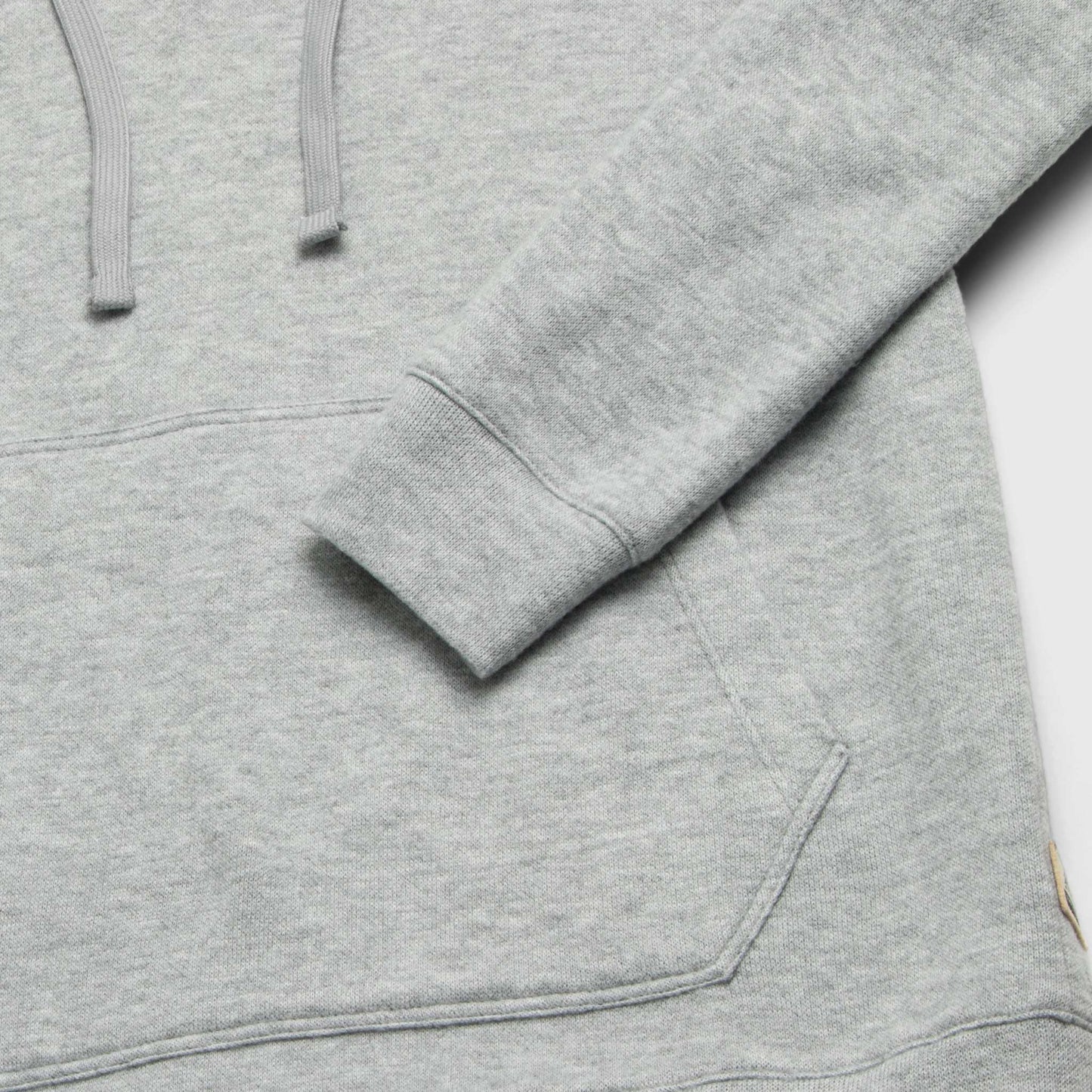 Justin Cashmist Fleece Hoodie - Heather Grey
