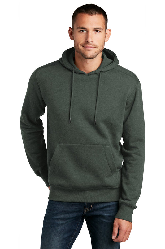 Fleece Hoodie / Heathered Forest Green / Local