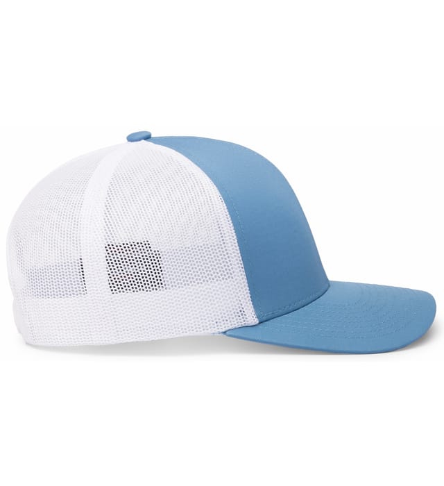 Trucker Snapback Cap / Columbia Blue / 757