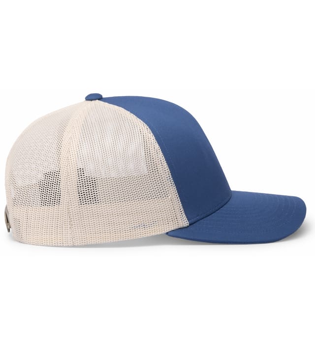 Shark Trucker Snapback Cap / Ocean Blue / Salt and Sand
