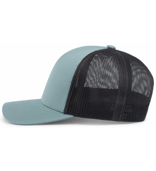 Shark Trucker Snapback Cap / Smoke Blue / Salt and Sand