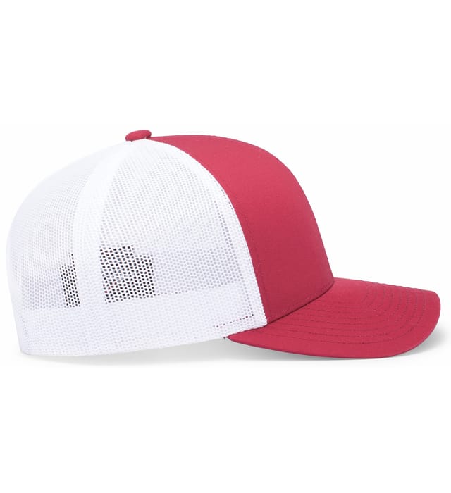 Shark Trucker Snapback Cap / Cardinal/White / Salt and Sand