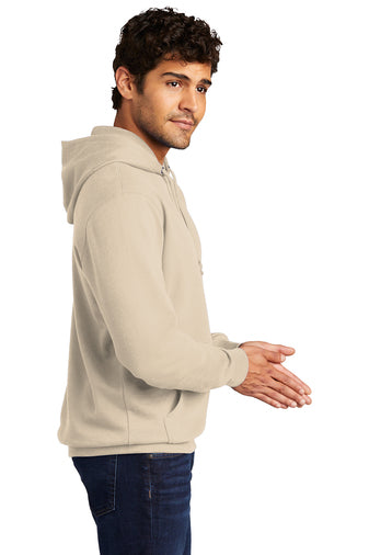 Midweight Fleece Hooded Sweatshirt / Ivory / Local