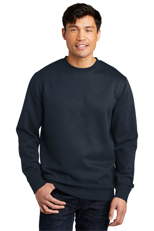 Fleece Crewneck Sweatshirt / Navy / Salt and Sand