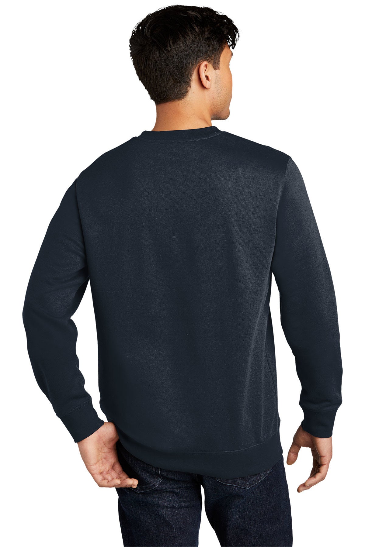 Fleece Crewneck Sweatshirt / Navy / Salt and Sand