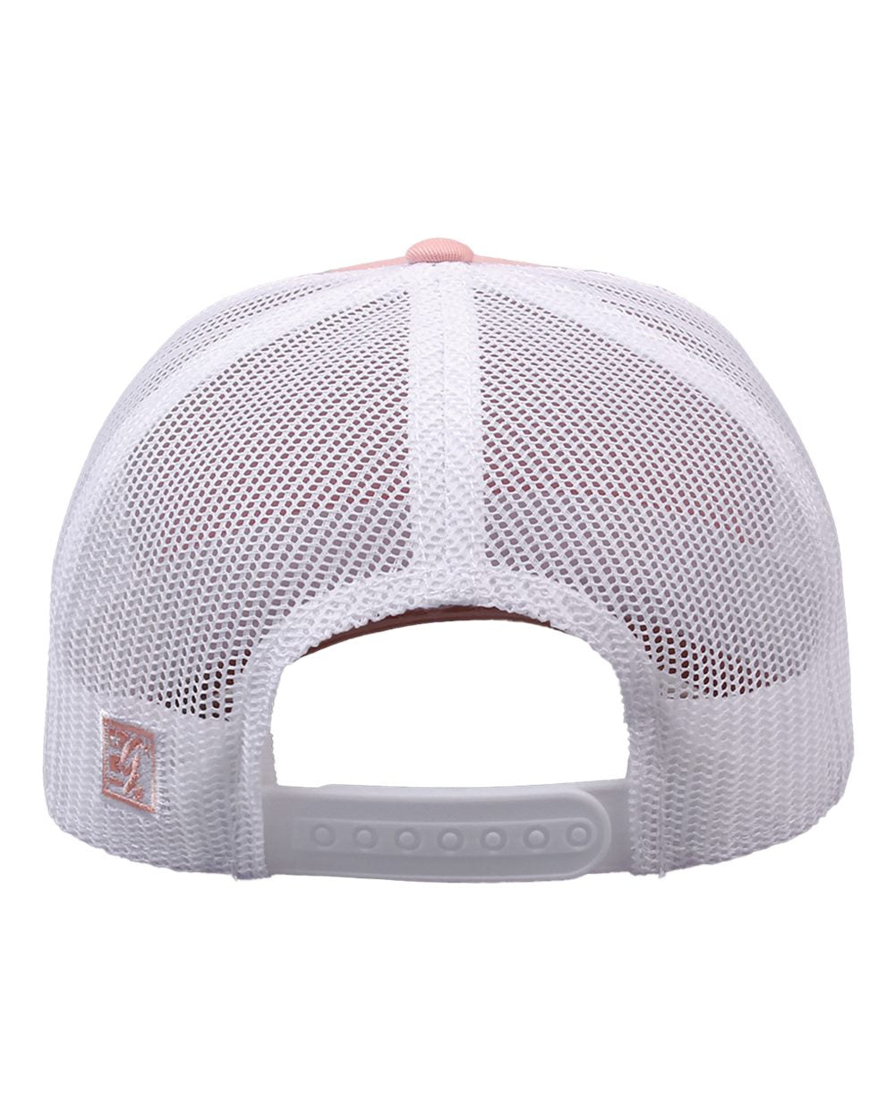 Everyday Trucker Cap / Creamsicle Pink & White / Coastal saltandsandshop