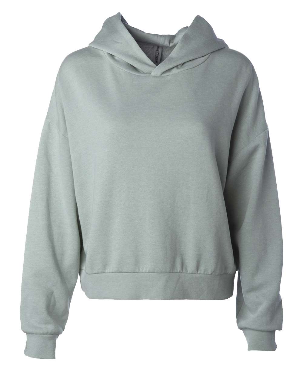 Women's Wave Wash Hooded Sweatshirt / Sage / Coastal saltandsandshop