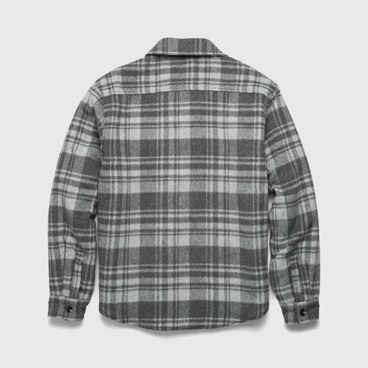 Skip Sherpa Shirt Jacket - Grey Combo