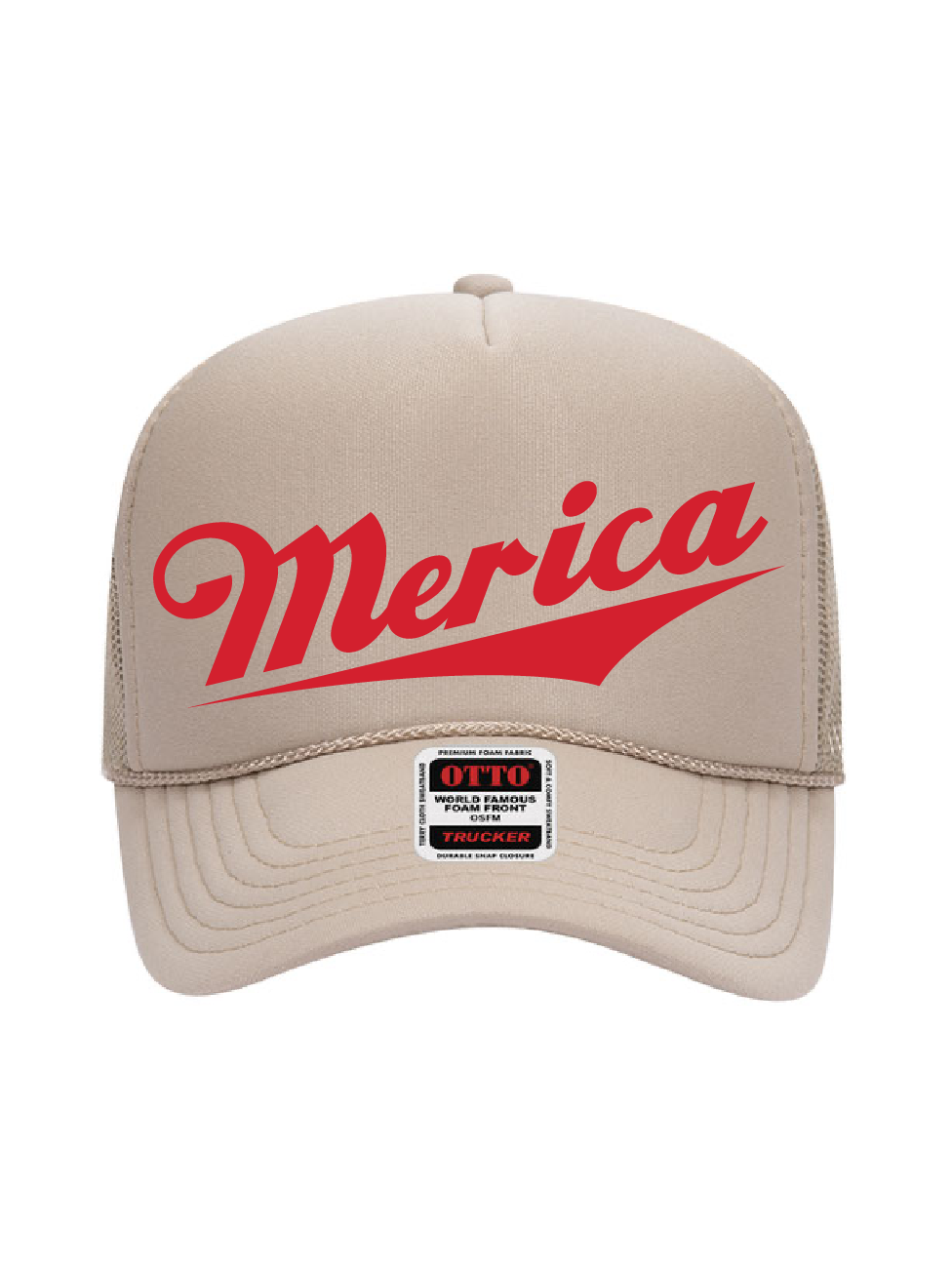 'Merica / Foam Trucker Hat / 5 colors / Patriotic