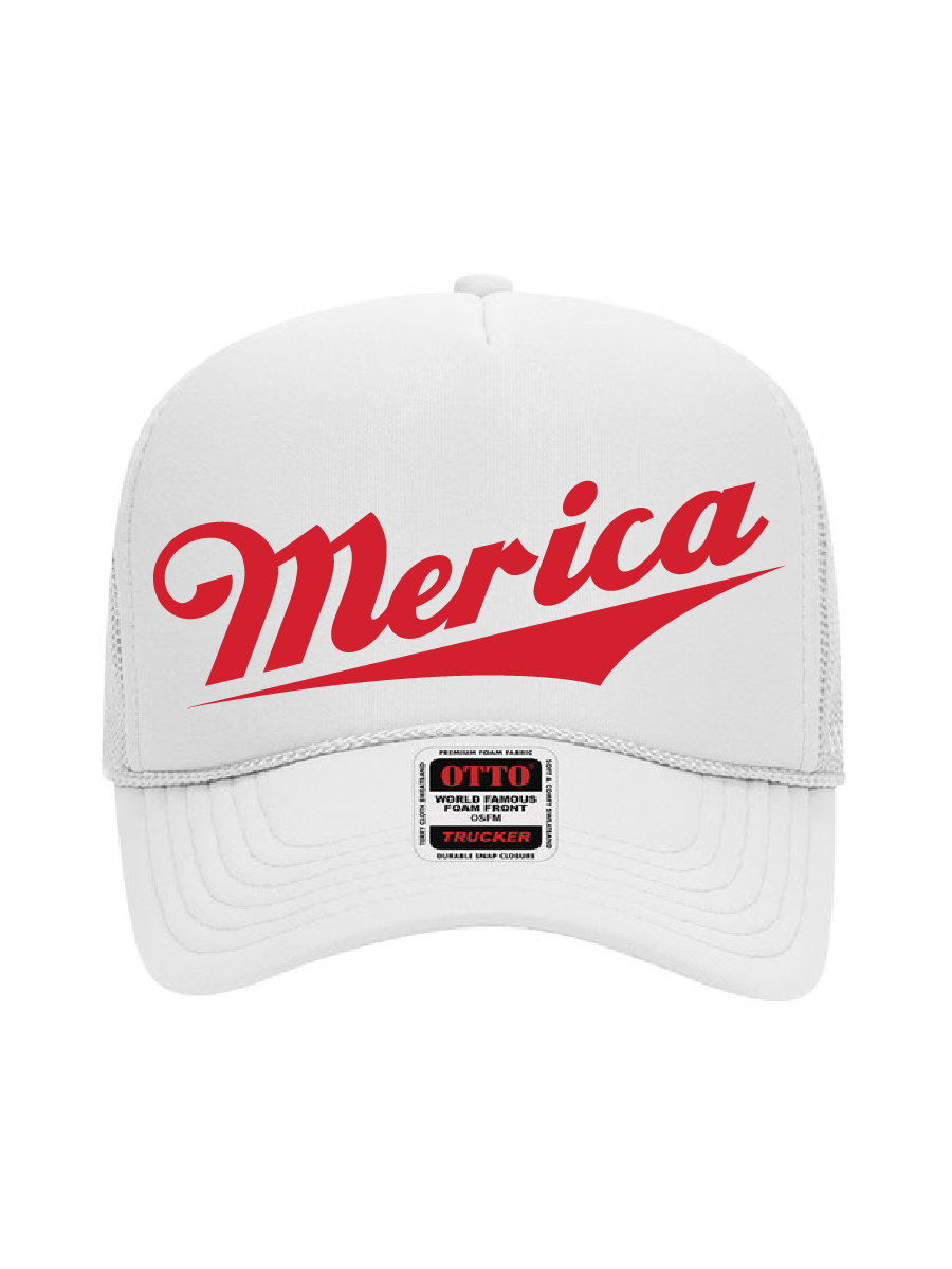 'Merica Foam Trucker Hat / 5 colors / Patriotic saltandsandshop