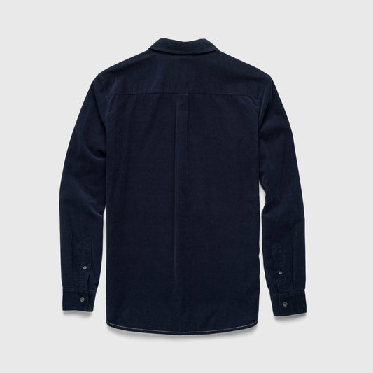Brian Corduroy Shirt - Navy Blazer