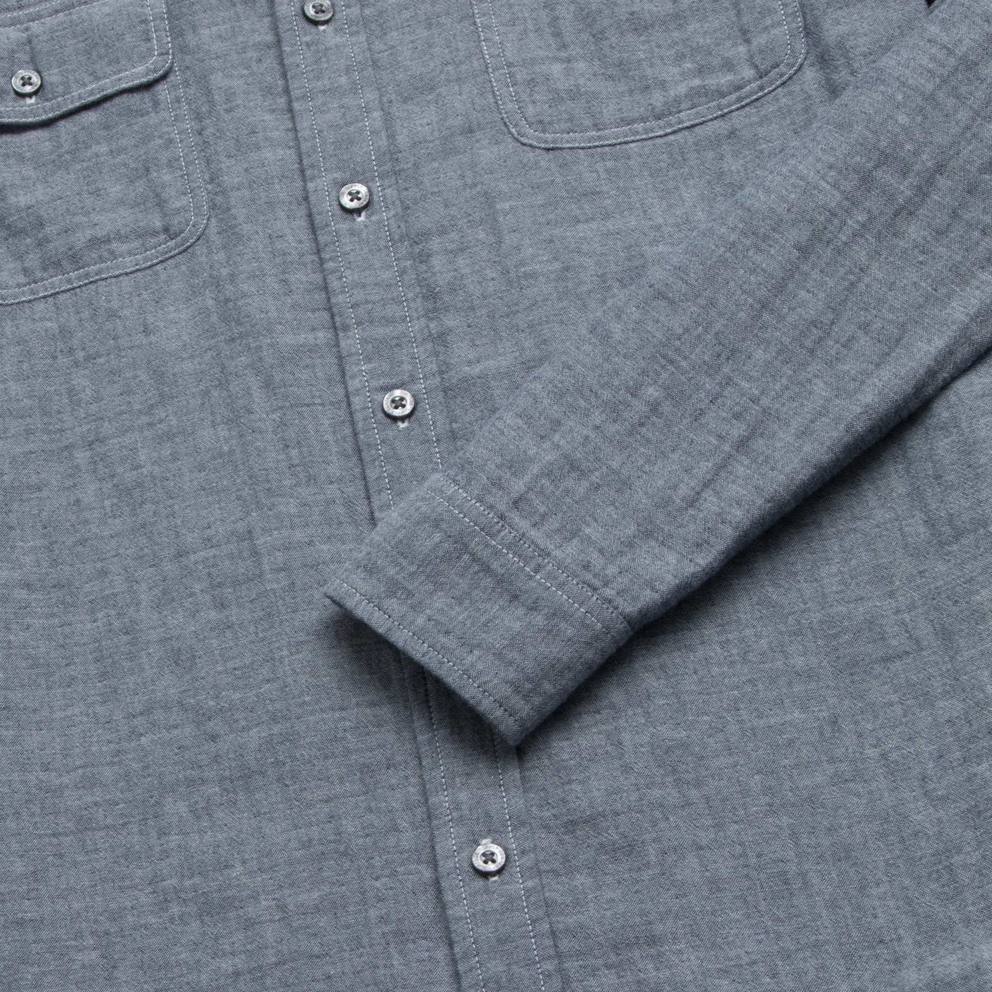 Zhu Double Gauze Shirt - Navy