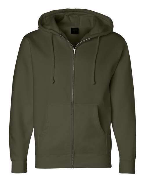Lightening Bolt Heavyweight Full-Zip Hooded Sweatshirt / 4 colors / Salt & Sand