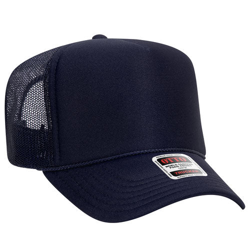High Crown Foam Trucker Hat / Navy / Salt and Sand saltandsandshop
