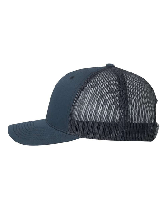 Shell Trucker Cap / Navy / Coastal