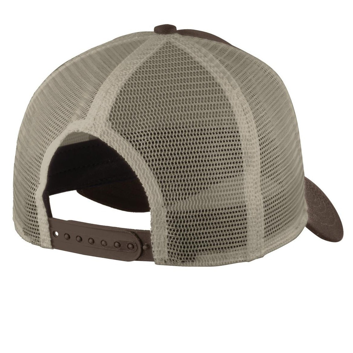 Snapback Trucker Cap / Chocolate/ Khaki / Salt and Sand