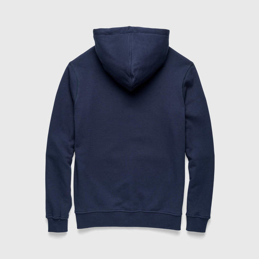 Marine French Terry Hoodie - Navy Blazer