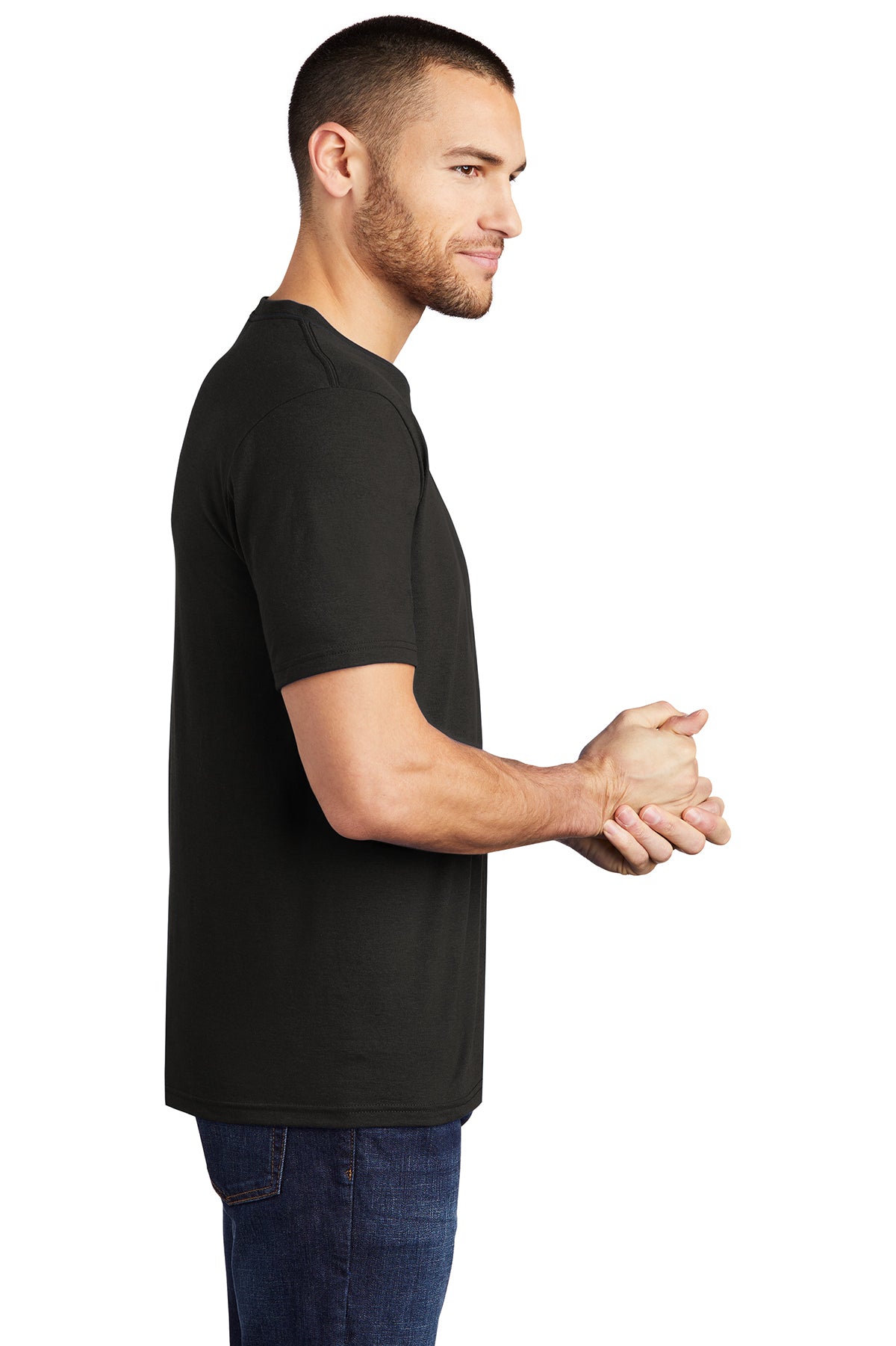 Softstyle Tee / Black / Salt and Sand