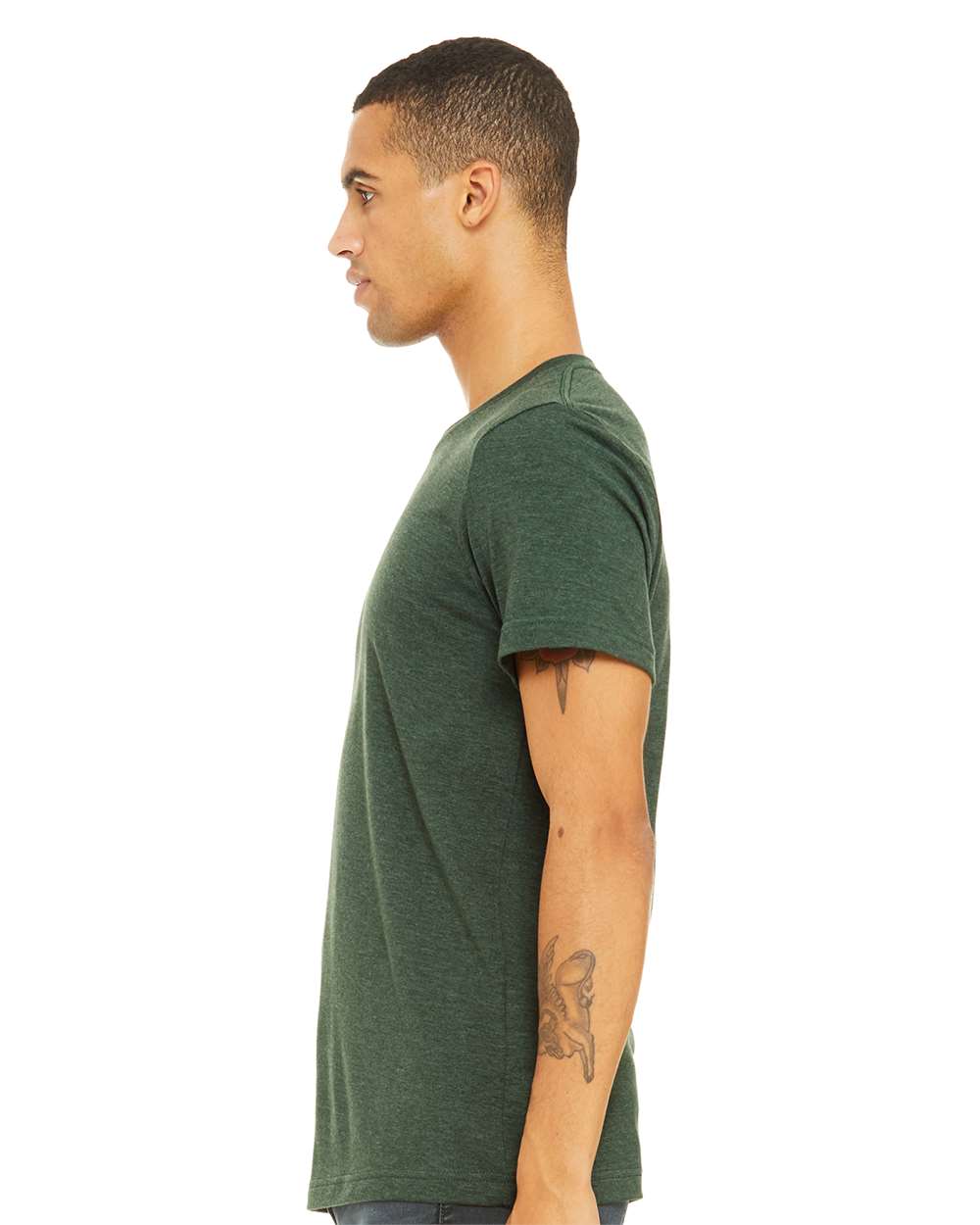 SANTA / Unisex Heather Softstyle Short Sleeve Tee / 2 Colors / Christmas