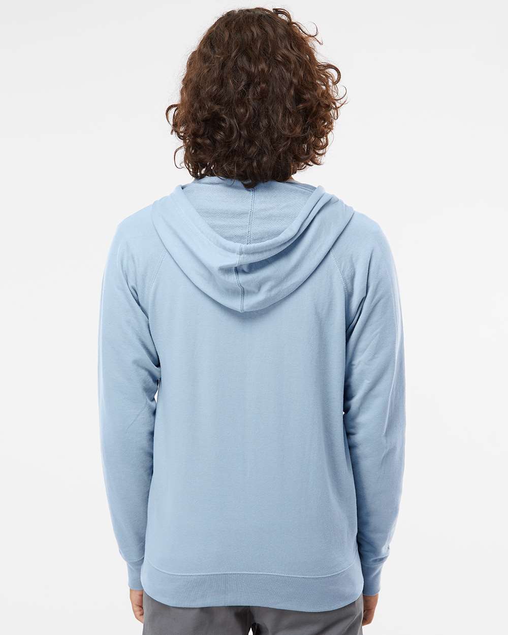 Lightweight Terry Full-Zip Hooded Sweatshirt / Misty Blue / Salt & Sand saltandsandshop