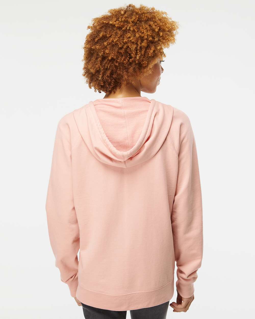Icon Lightweight Loopback Terry Full-Zip Hooded Sweatshirt / Rose / Summer saltandsandshop