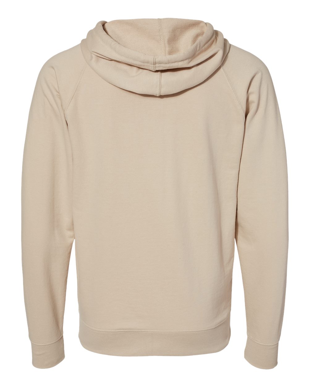 Lightweight Terry Full-Zip Hooded Sweatshirt / Sand / Salt & Sand