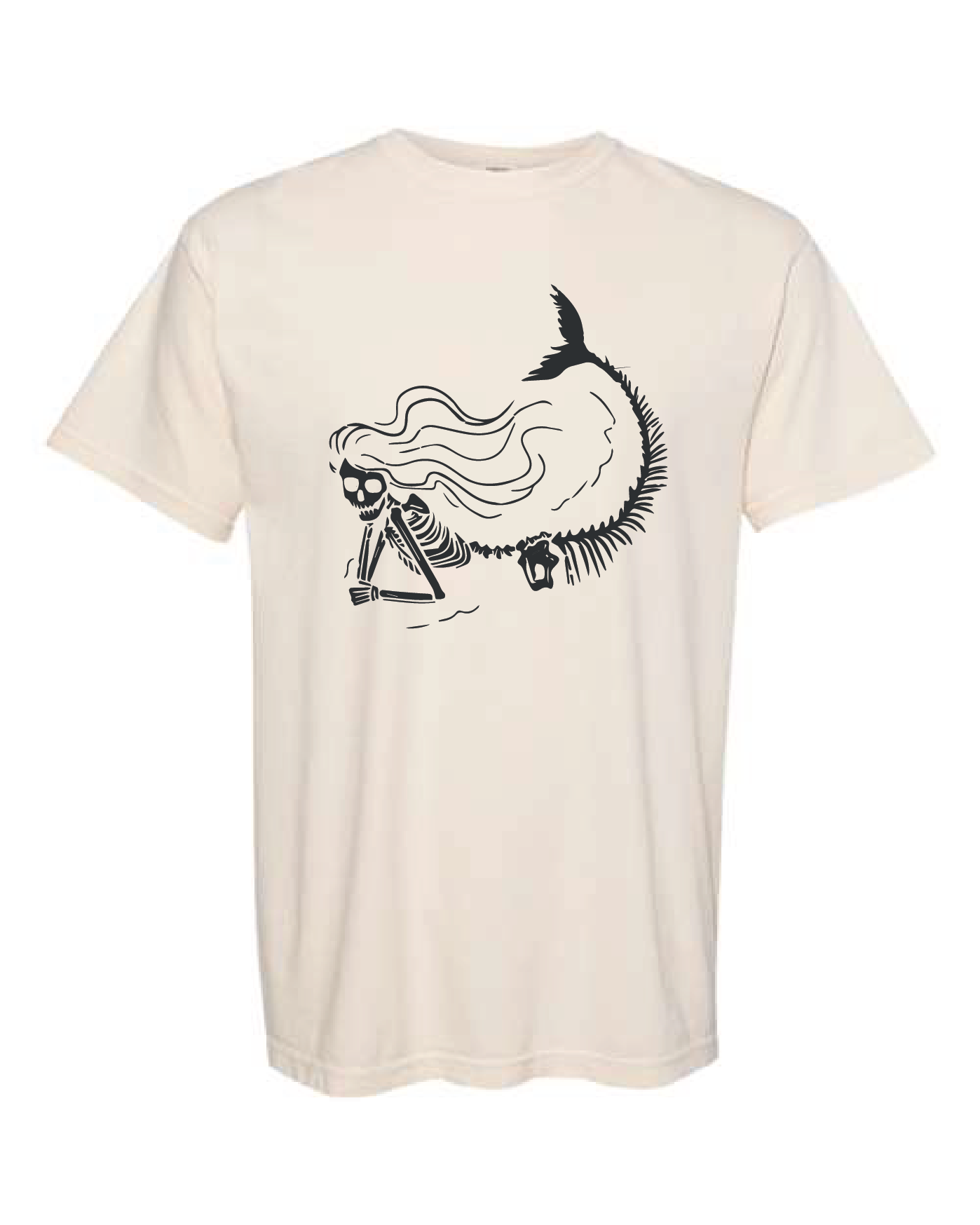 Heavyweight Ring Spun Tee / Ivory / Halloween