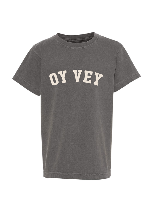 Oy Vey / Heavyweight Ring Spun Tee / 4 colors / Hanukkah