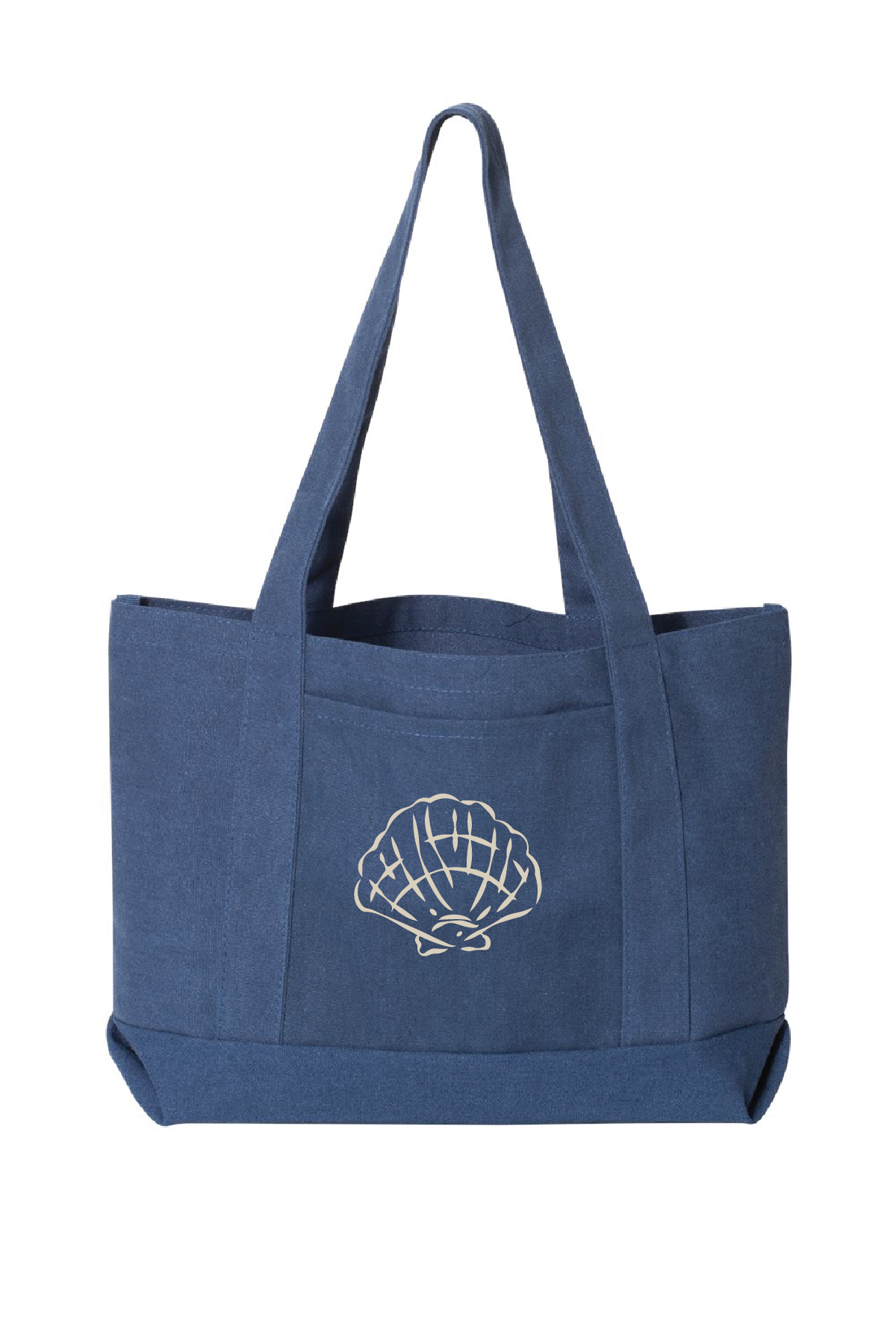 Seaside Cotton Pigment Dyed Resort Tote / 3 colors / Coastal