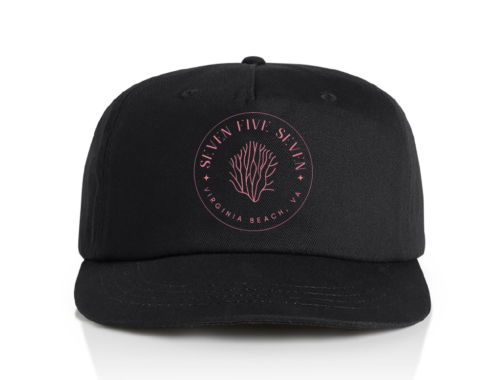 Surf Cap / Black / 757