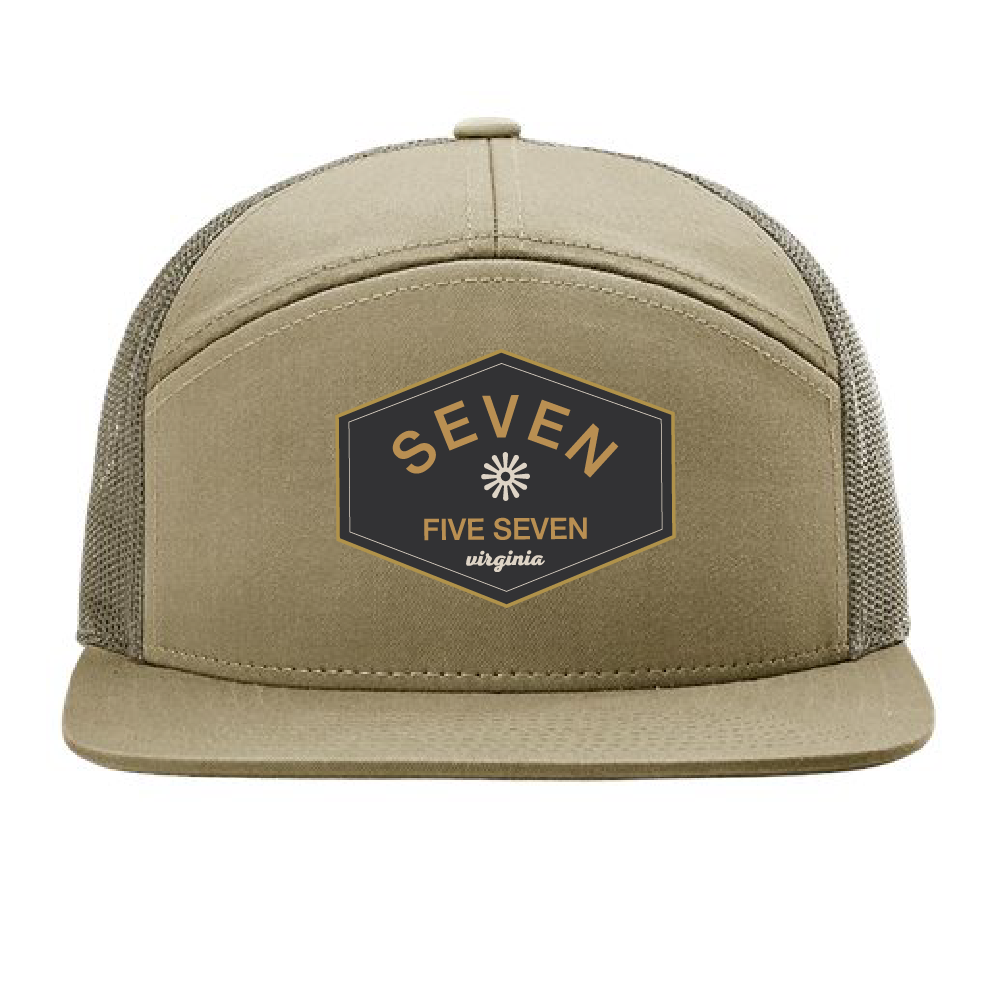 Seven-Panel Trucker Cap / 3 colors / 757