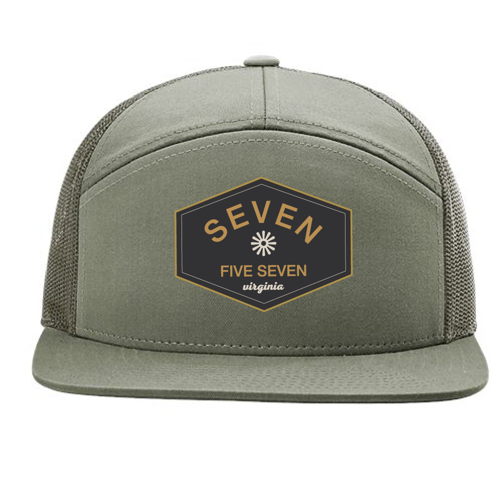 Seven-Panel Trucker Cap / 3 colors / 757
