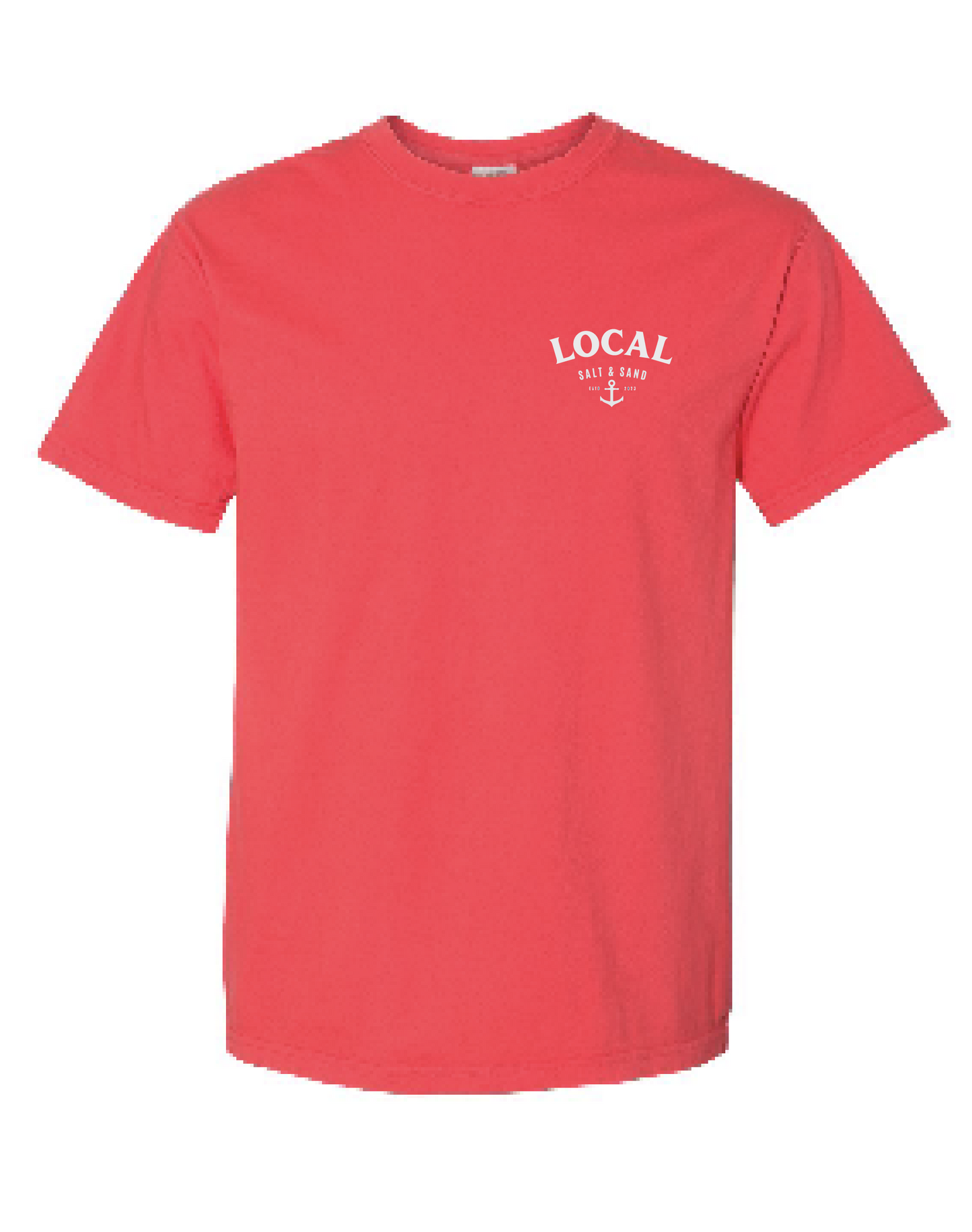 Anchor Ring Spun Tee / Paprika / Coastal saltandsandshop