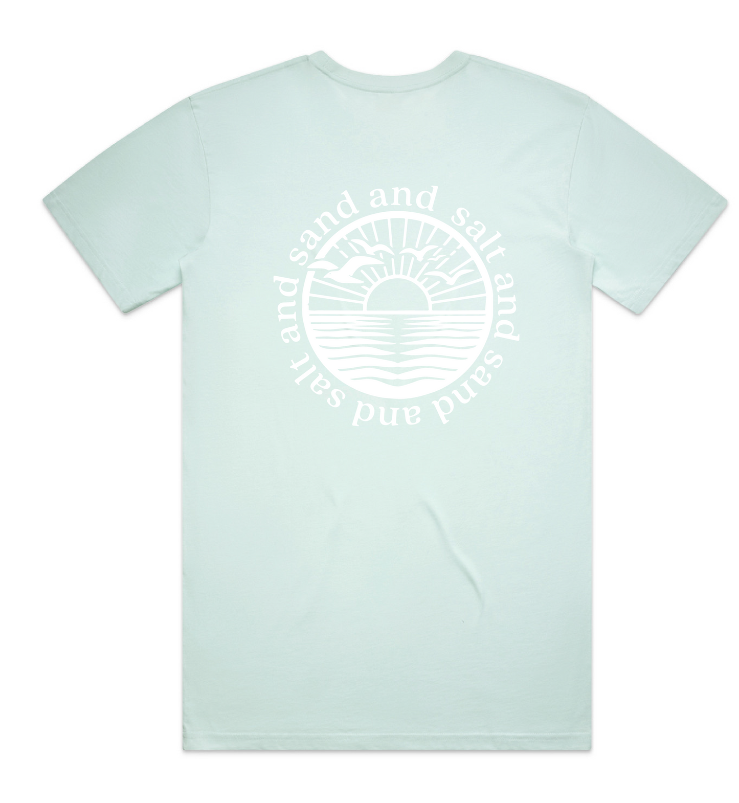 Triblend Basic Tee / Seafoam / Salt and Sand