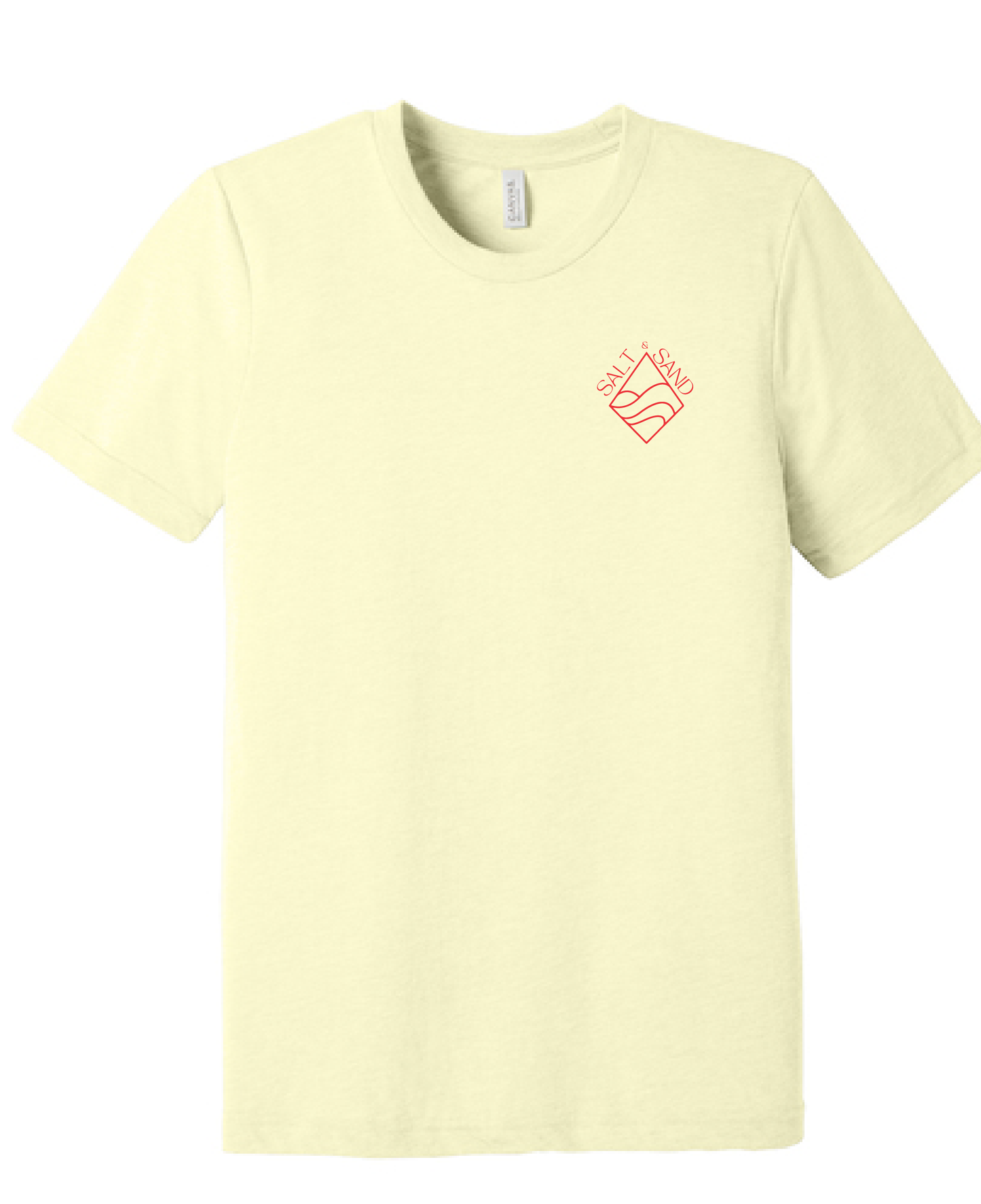 Lobster Triblend Softstyle Tee / Pale Yellow / Salt and Sand