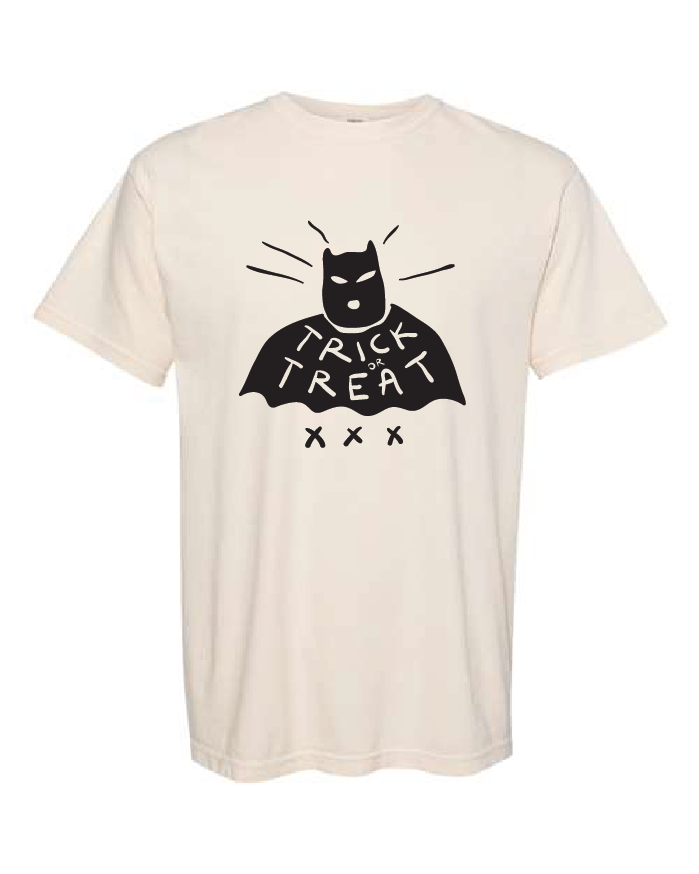 Heavyweight Ring Spun Tee / Ivory / Halloween