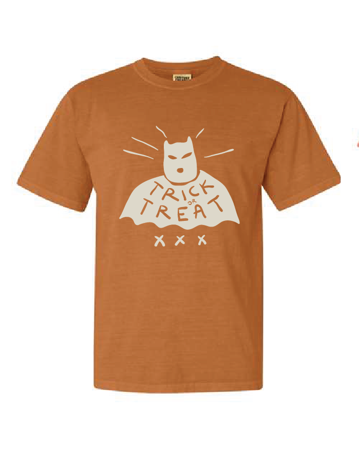 Heavyweight Ring Spun Tee / Yam / Halloween