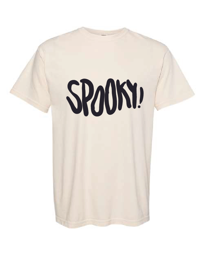 Heavyweight Ring Spun Tee / Ivory / Halloween