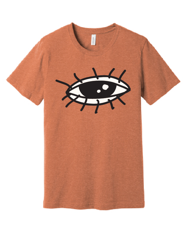 Unisex Heather CVC Short Sleeve Tee / Heather Autumn / Halloween