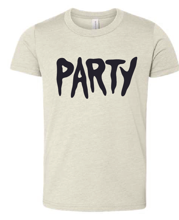 Unisex Heather CVC Short Sleeve Tee / Heather Dust / Halloween