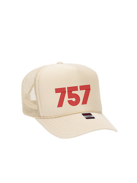 757 5-Panel Foam Trucker Hat / 4 colors / 757 saltandsandshop