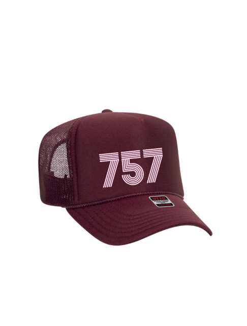 757 5-Panel Foam Trucker Hat / 4 colors / 757
