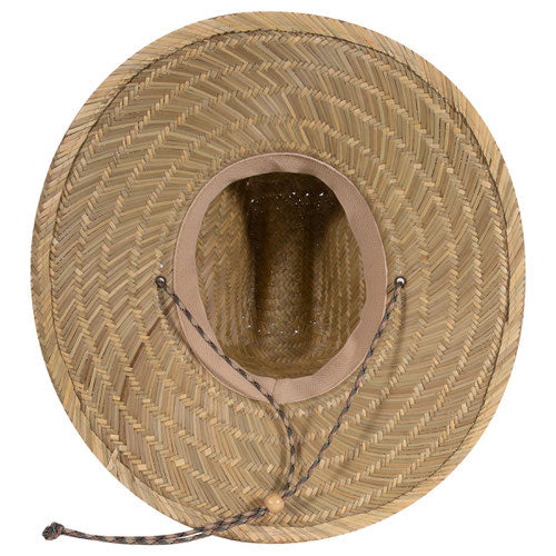 Straw Lifeguard Hat / Coastal saltandsandshop