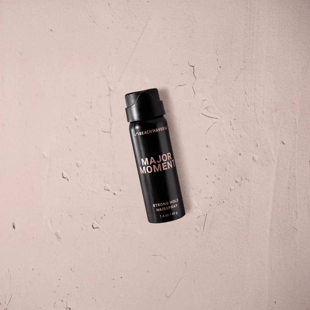 Major Moment Strong Hold Hairspray The Beachwaver Co.