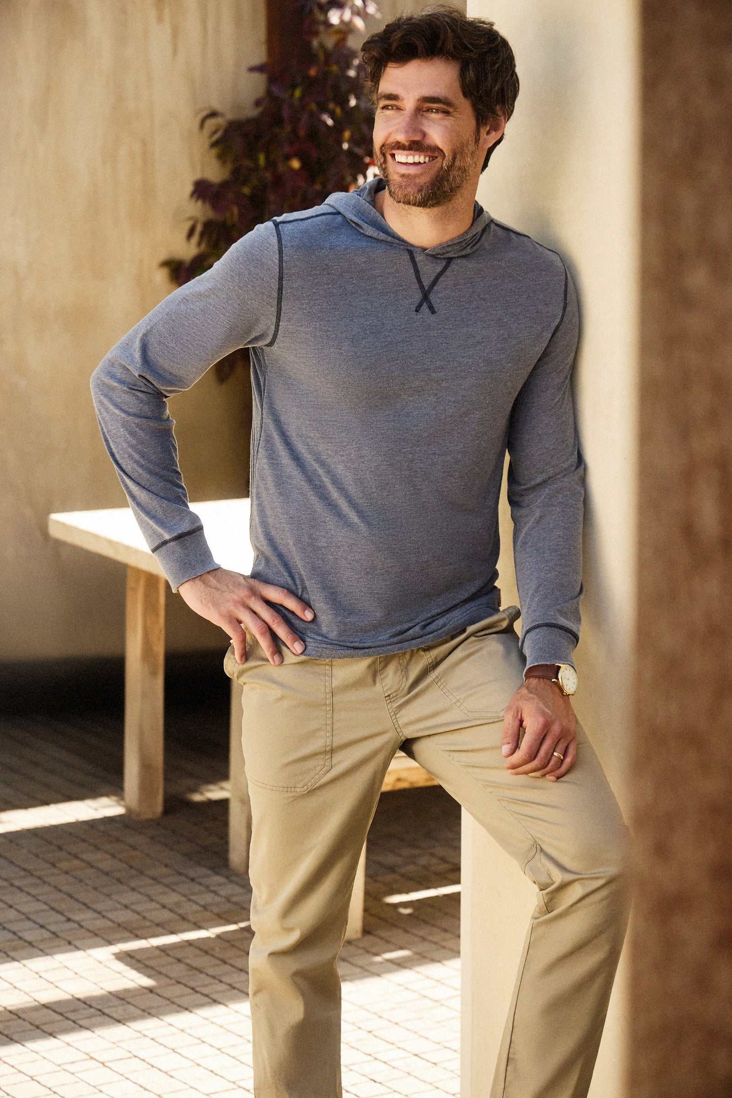 Tyler Poplin Utility Pant - Khaki