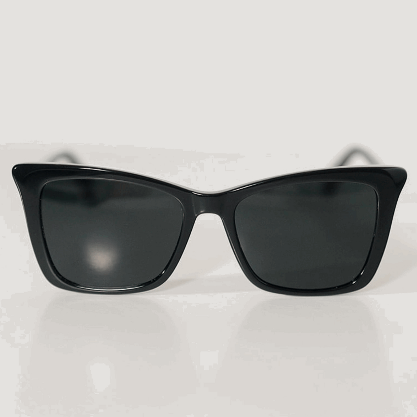 TONI: MIDNIGHT BLACK Blue Eye Sunglasses