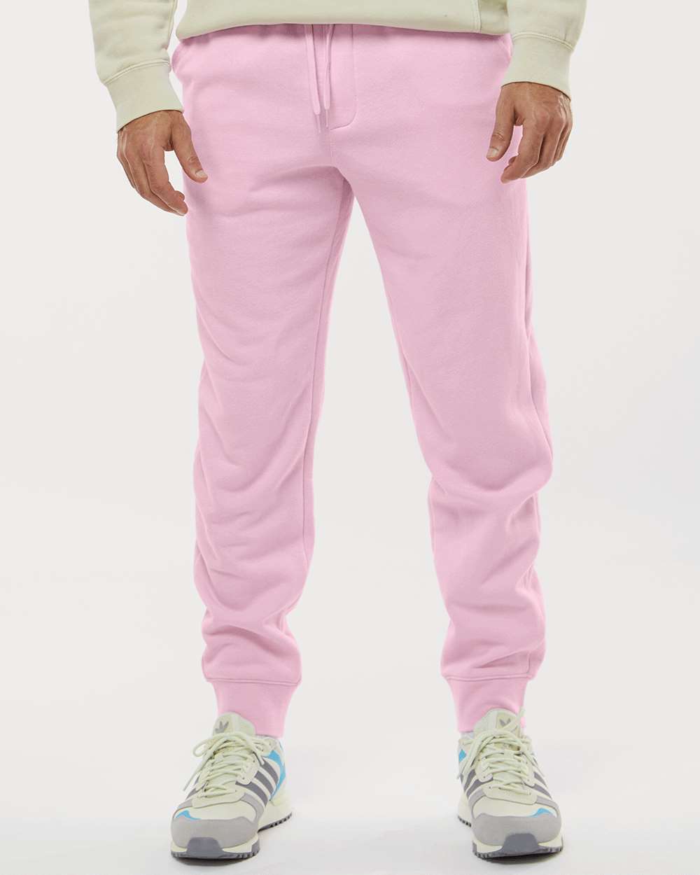 Coquette Bow / Midweight Fleece Pants / Light Pink / Valentine's Day