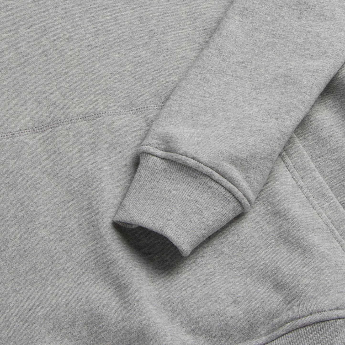 Marine French Terry Hoodie - Heather Grey