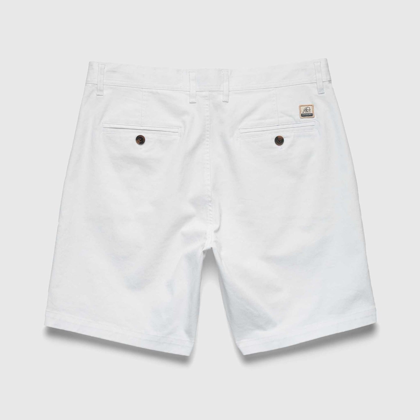 Andrew 7.5" Stretch Twill Short - Brilliant White