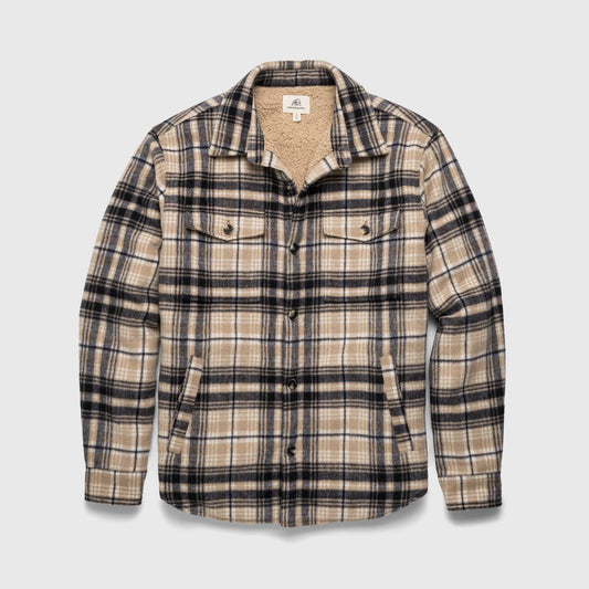 Skip Sherpa Shirt Jacket - Chinchilla